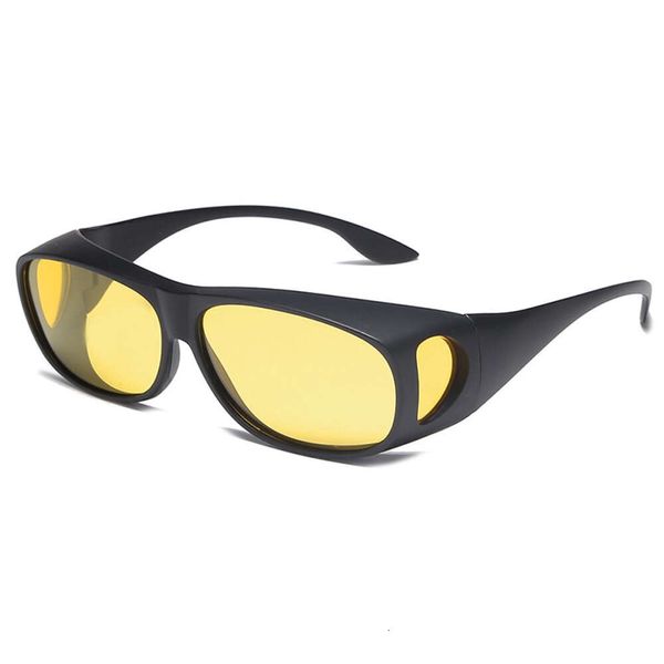 Ajuste polarizado feminino sobre óculos óculos de sol strass coração retangular 60mm