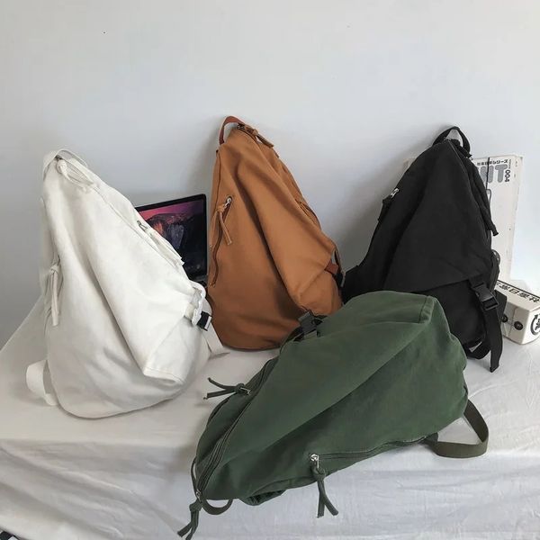 Chique triângulo das mulheres mochila retro saco de viagem grande capacidade saco escolar estudante universitário juventude meninos e meninas 240202