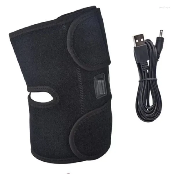 Joelheiras USB Terapia Térmica Aquecida Brace Warmer Pad para artrite alívio da dor nas articulações velha perna fria