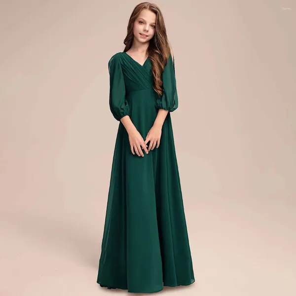 Vestidos de menina chiffon concurso para meninas vestido de flor júnior dama de honra flash tecido dourado vestido de baile de veludo de alta qualidade