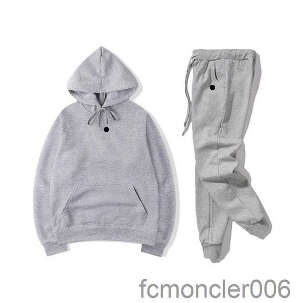 Homens conjunto sweatsuit agasalho das mulheres hoodies + calças dos homens roupas moletom pulôver casual tênis esporte basquete ternos de suor jd4l