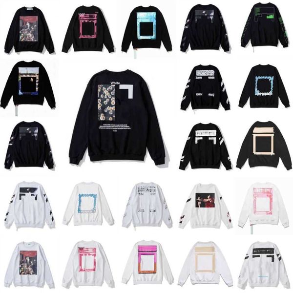 Mens Off White Hoody Hoodie Hip Hop Streetwear Homem Mulheres Designers Com Capuz Skates Hoodys Street Pulôver Moletom Roupas Offs Oversized Offend GD