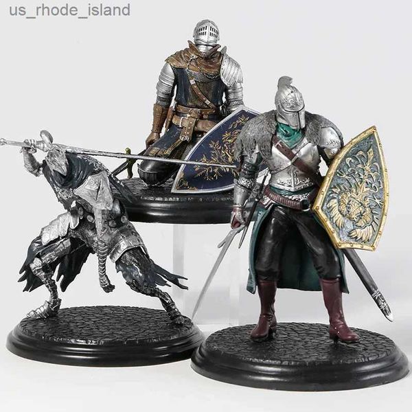 Action Figures giocattolo Gioco caldo Dark Souls Black Knight / Faraam Knight / Artorias The Abysswalker / Advanced Knight Warrior PVC Statue Figure Toy