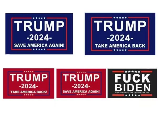 90x150 cm Bandiera elettorale Trump 2024 Banner Bandiere Donald Trump Mantieni l'America Grande Ancora Ivanka Wholeasle 0202