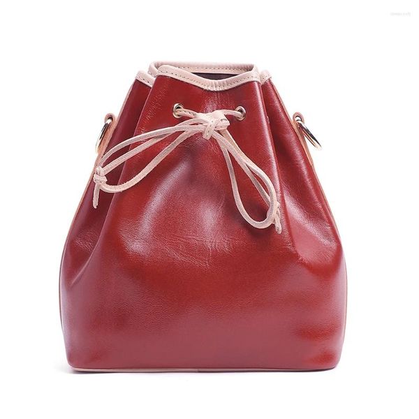 Вечерние сумки 2024, модная сумка-мешок, женская роскошная сумка через плечо, женская кожаная модная корейская версия, плиссированная