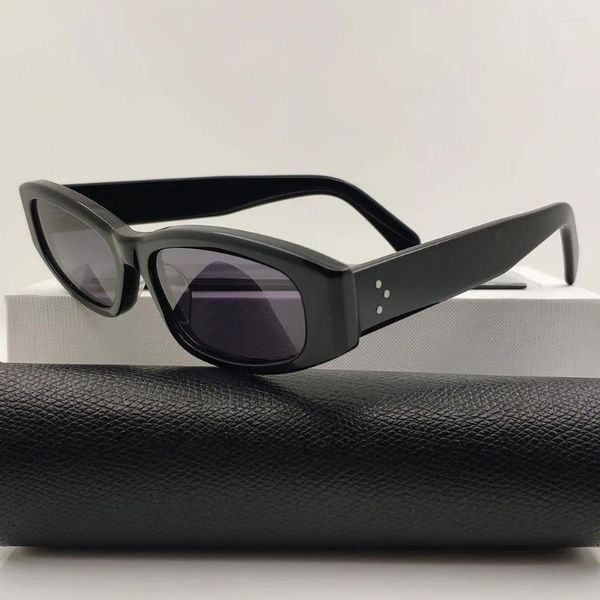 Солнцезащитные очки 2024 Необычные очки женские брендовые дизайнерские винтажные вечерние черные модные для женщин-солнце