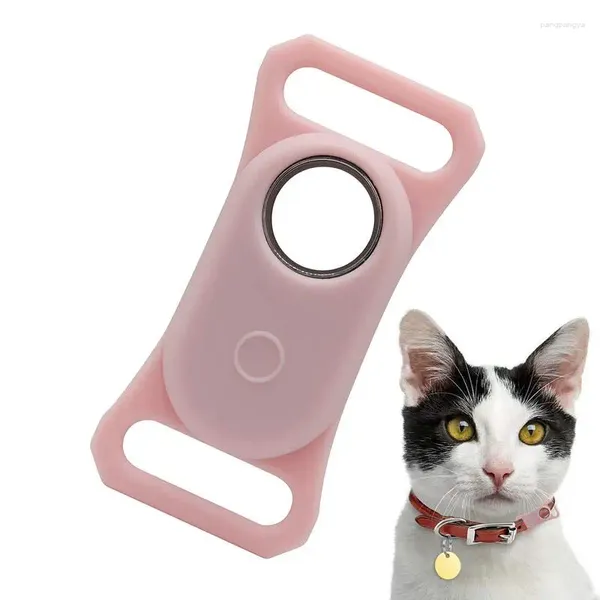 Collari per cani Dispositivo di localizzazione Supporto per collare Copertura protettiva in silicone Localizzatore per gatti Holde per GPS Finder