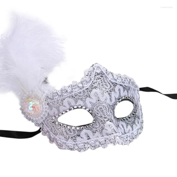 Fontes de festa Máscara de máscaras para mulheres Mardi Gras Carnaval Prom Máscaras venezianas Fantasia de Natal Vestido extravagante