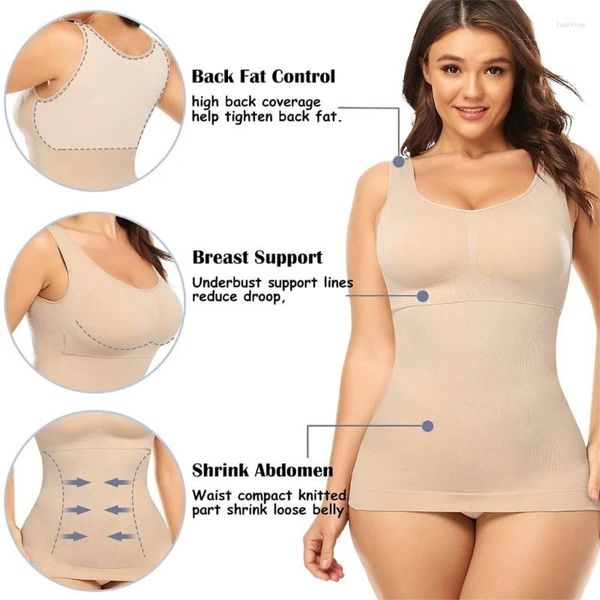 Damen Shapers Frauen Unterbrustkorsetts Taillentrainer Eingebauter BH Sport Workout Body Shaper Cincher Rückenstützweste Drop