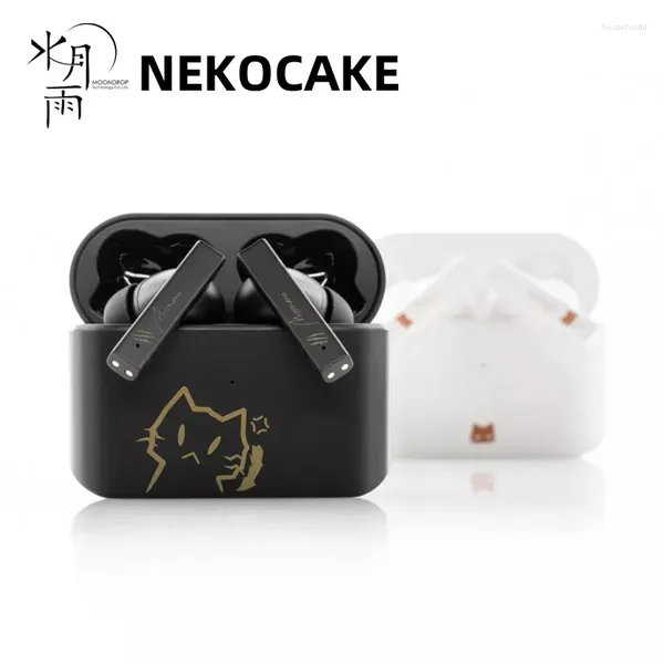 MoonDrop NEKOCAKE Ture Wireless Bluetooth5.0 ANC Auricolari sportivi con cancellazione attiva del rumore In-Ear con scatola di ricarica