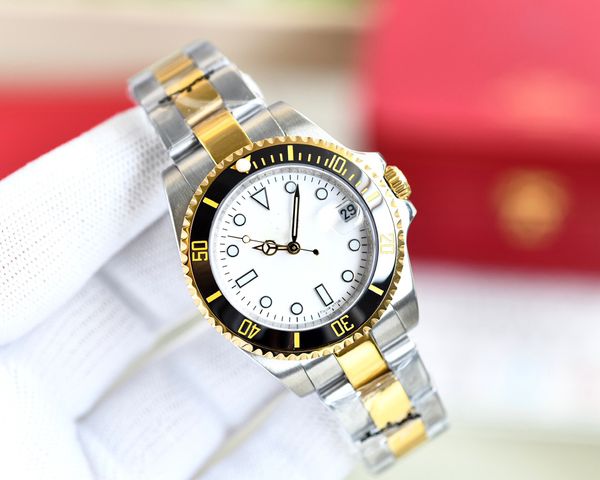 2024 nuovo orologio meccanico da donna della collezione Water Ghost, calotta in acciaio inossidabile 3161 con anello in ceramica, diametro bocca 35 mm, vetro zaffiro