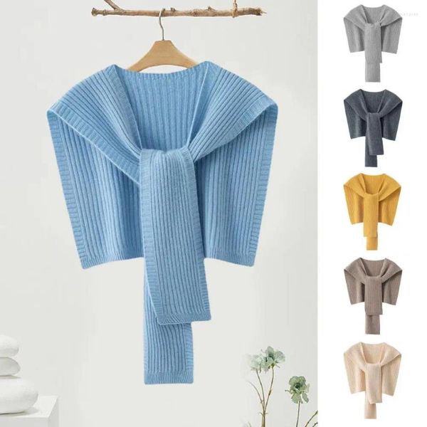 Schals, Thread-Technologie, Schal, gemütlich, gestrickt, für Damen, Herbst und Winter, mit Schnürung, elastisch, dekorativ, weich, warm, solide für Kälte