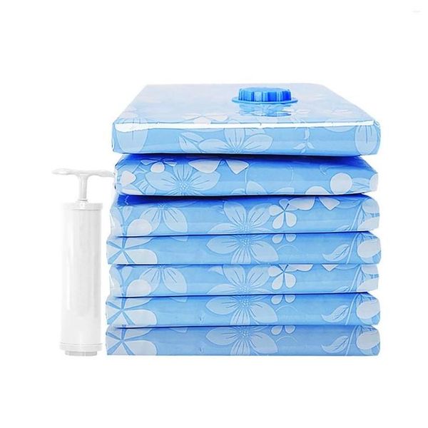 Sacos de armazenamento 11Pack Saco de Vácuo Pacote Economizador de Espaço para Almofadas de Cama Toalha Roupas Viagem Quarto Organizador Drop Delivery Home Garde OTXV1