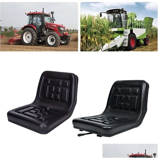 Capas de assento de carro Ers Tractor Harvesters com encosto fácil instalar cortador de grama para transplantes de arroz Escavadeira Loader Drop Delivery Au Otweq