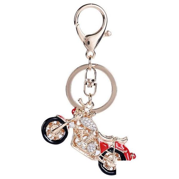 Festa Favor Motorcyle Chaveiro Para Mulheres Bolsa Charms Bolsas Pingente De Cristal Com Chaveiro 1415 Drop Delivery Home Garden Festivo Pa Dhgwh