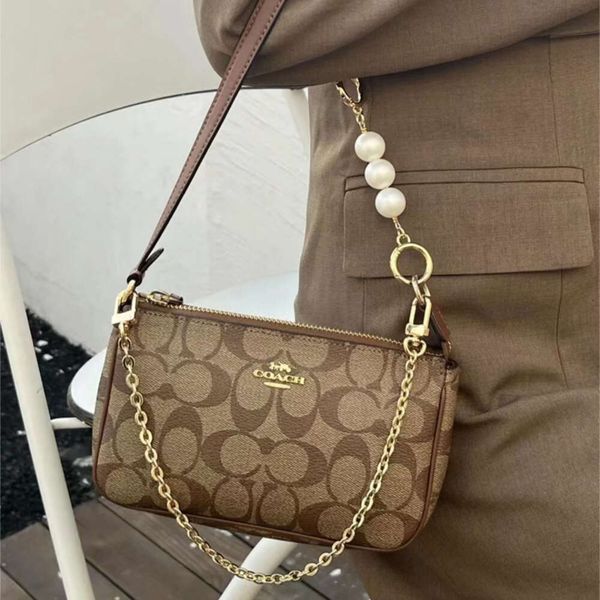 Inverno Nuova stampa versatile Koujia Mahjong Borsa a tracolla ascellare con perla fiore classico da donna 2024 Sconto del 78% Negozio all'ingrosso