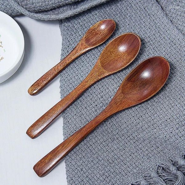 Misurini da caffè Cucchiaio di legno Stoviglie Utensili da cucina Utensili da cucina Zuppa Cucchiaino Strumento per catering Ristorante