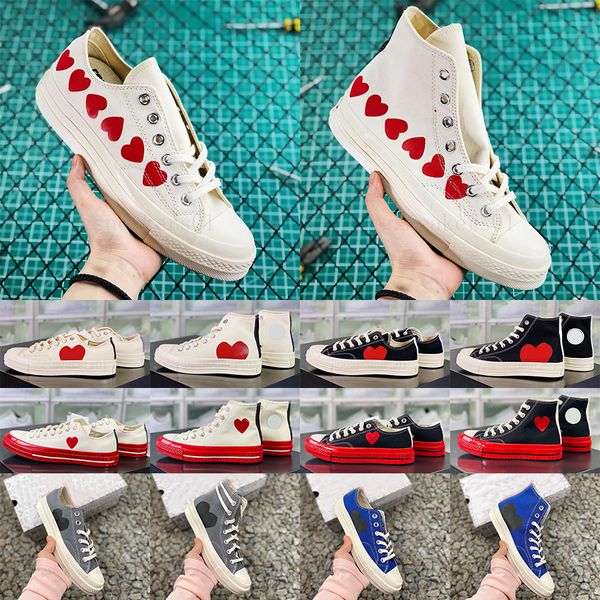 Scarpe da ginnastica firmate anni '70 mandrini scarpe basse di tela scarpe all star conversity sneaker alte da donna scarpe casual da uomo classiche scarpe basse bianche nere scarpe da ginnastica C16