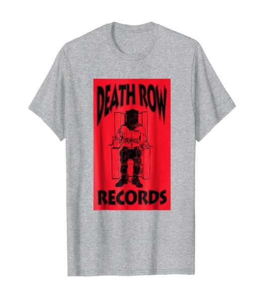 Maglietta rovesciata con logo della scatola nera della Death Row Records0123455225993