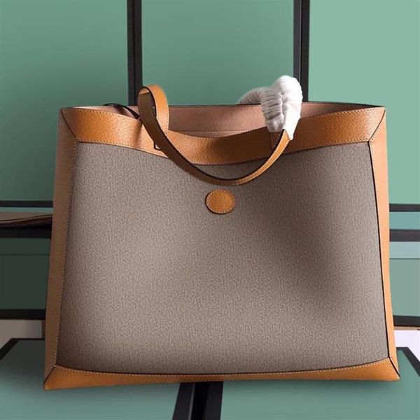 547947 Светло-коричневая кожаная сумка с окантовкой, придающей ретро-стиль Цветной принт Наклейки с вышивкой или сумки с жаккардовым узором Wom268M