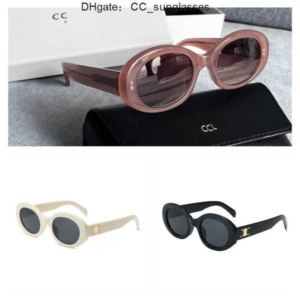 Occhiali da sole Retro Cats Eye per donna Ces Arc De Triomphe Oval French High Street Drop Delivery Accessori moda Sun Livery HBM4