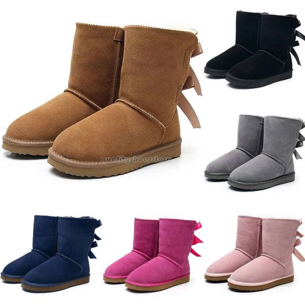 Botas de desenhista de luxo Austrália Sboot Chinelos Tasman Tazz Womens Plataforma Botas de Inverno Clássico Bota de Neve Tornozelo Chesut Uggskid Mini Boot Sapatos