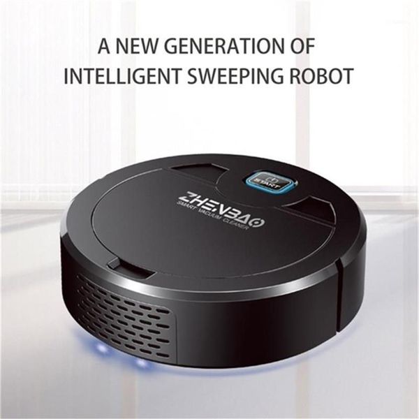 USB Ricarica Robot Aspirapolvere Touch Auto Spazzamento Potente Aspirazione 3 In1 Peli di Animali Domestici Casa Asciutto Bagnato Lavaggio Pulizia Automatica Robot12620