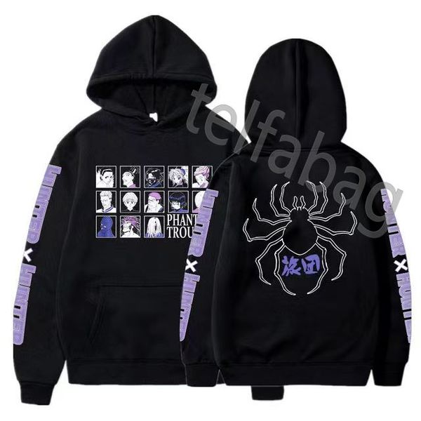 Erkek Hoodies Sweatshirts Japon anime saldırısı titan yıkanmış hoodies harajuku vintage sweatshirtler sokak kıyafeti kazak shingeki no kyojin pamuk kapşon