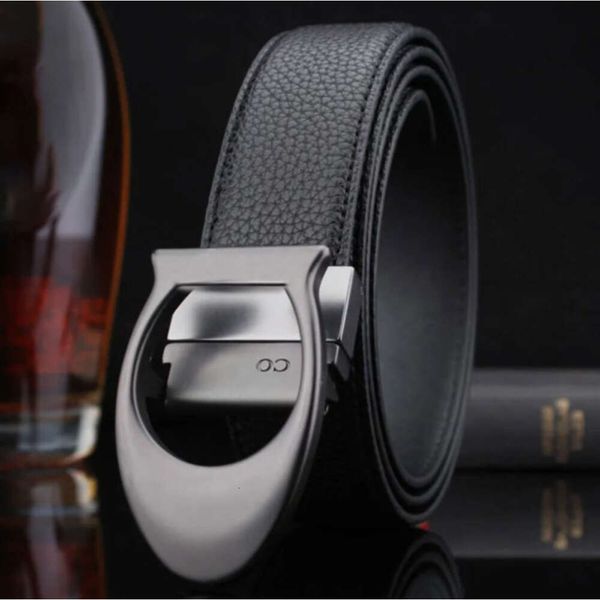 2024 Designer Genuíno Couro Carta Cintos Zinc Alloy Buckle Mens Belt Moda Casual Largura 4cm Tamanho 105-125cm Moda Versátil Nice Supermsss