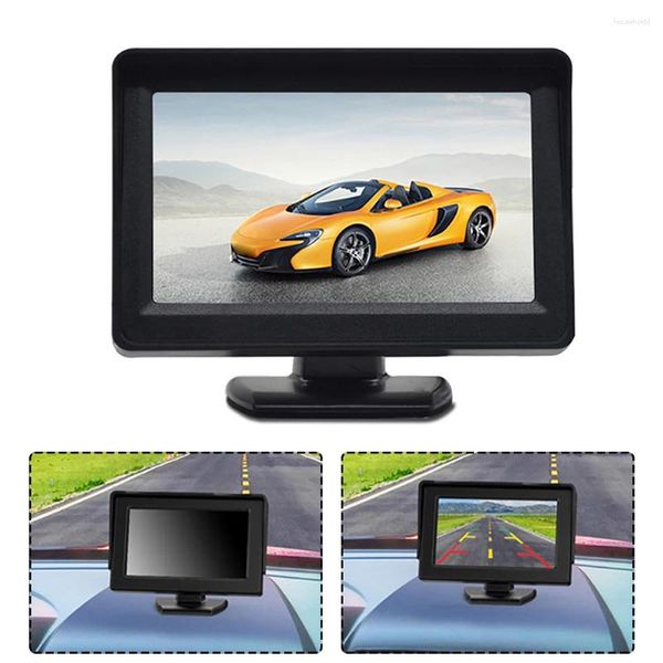 9V-36V 4,3 Zoll TFT LCD Rückfahrmonitor Auto Rückfahrkamera Rückfahrparksystem Kit ohne Zubehör