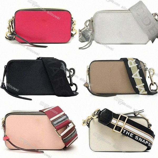 Mit Box The Snapshot Mode Designer Lady Bags Handtasche berühmte Mini -Kamera kleine Crossbody -Tasche Frauen Umhängetaschen H9DN#