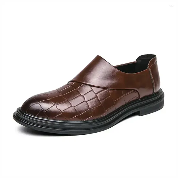 Sapatos de vestido escuro 43-44 ocasião formal saltos luxo festa de casamento tênis marca masculina esportes exclusivos hipebeast