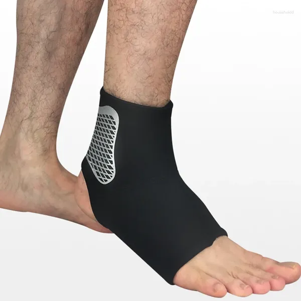 Supporto per caviglia 1 pezzo Tutore Protezione elastica Bendaggio del piede Prevenzione della distorsione Sport Fitness Ciclismo Fascia di protezione per basket