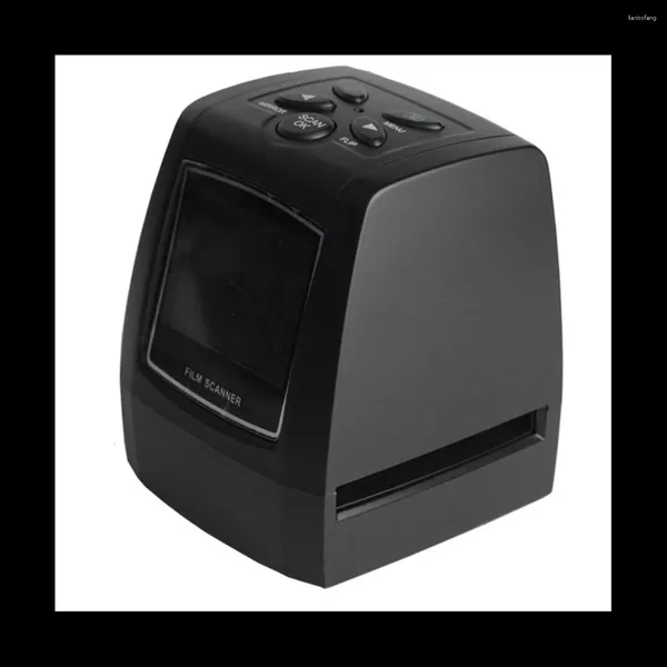 Scanner per pellicole negative portatile Convertitore per diapositive da 35/135 mm Visualizzatore di immagini digitali Po con spina americana LCD da 2,4 pollici