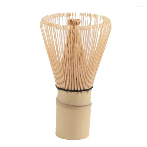 Bottiglie d'acqua Spazzola Matcha in stile giapponese Strada Strumento di agitazione verticale in puro bambù naturale Latte Tè Negozio Accessori Forniture