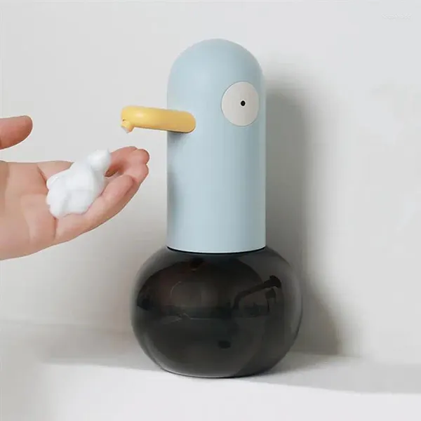 Dispensador de sabão líquido espuma automático touch-free espumas touchless lavagem à mão recarregável criança para banheiro bancada cozinha