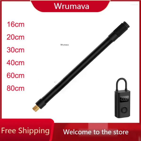 Controle de casa inteligente 16/30/40/60 / 80CM16cm Air Rubber Substituição Mangueira Extensão Tubo Adaptador Inflator Bomba Peças para Xiaomi Mijia Acessório