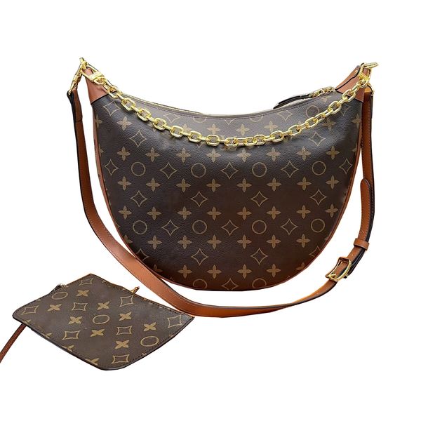 Donne Augura Borse Big Borsa per anello in pelle Diagonale Borsa a tracota per donna Designer di lusso Porta del portafoglio per viaggi da viaggio per esterni 35 cm