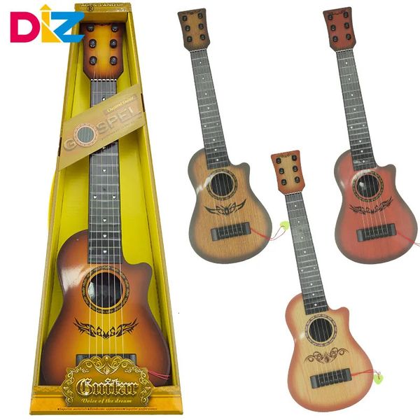 6 corde per chitarra classica in acciaio per principianti giocattolo per bambini Ukulele strumento musicale per bambini per ragazzo ragazza regalo 240131