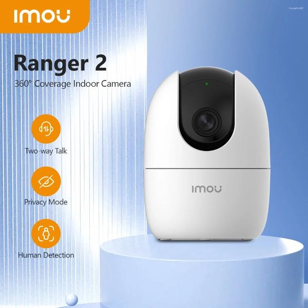 Ranger 2 1080P Câmera IP 360 Detecção humana Visão noturna Bebê Vigilância de segurança doméstica sem fio Wifi