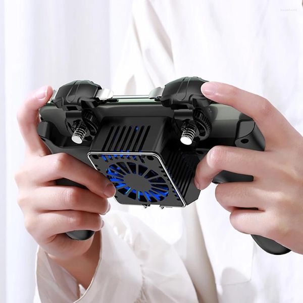 Controller di gioco Controller mobile Trigger Semiconduttore Muto Telefono cellulare Radiatore Gaming Grip Gamepad ausiliario