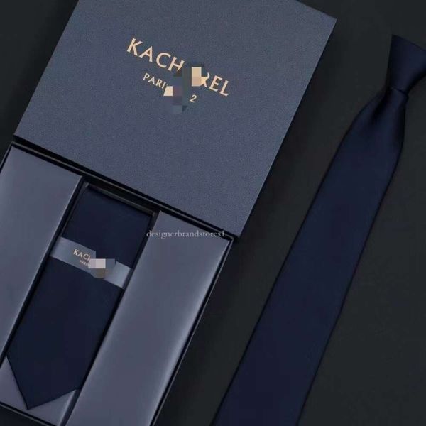 2024 Yeni Erkek Bağlar Kacharel bağları moda ipek kravat% 100 tasarımcı kravat jacquard klasik dokuma el yapımı kravat erkekler için düğün gündelik iş kravatları 181