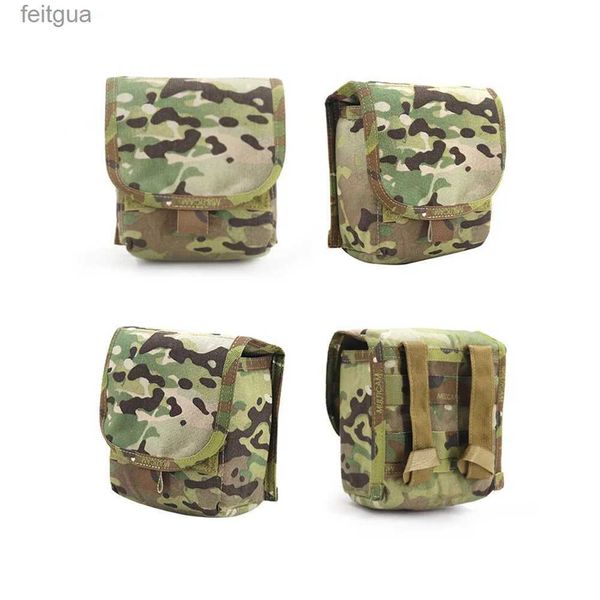 Kamera Çanta Aksesuarları Açık Taktik Yelek Göğüs Aksesuarları Çanta SLR Çantalar Gece Görüşü NVG POUCH YQ240204