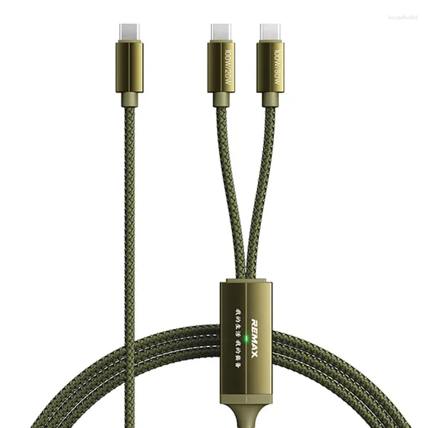 Zum Multi-Ladekabel 2-in-1 PD-Typ geflochtener Schnellkabel-Synchronisierungs-Ladegerät-Adapter