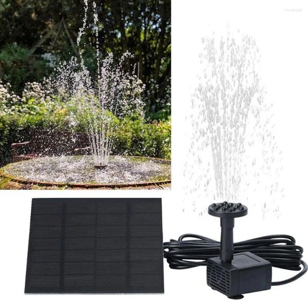 Gartendekorationen Mini Solar Wasserbrunnen Pool Teich Wasserfall Outdoor Vogelbad Dekoration Pumpe für und Terrasse