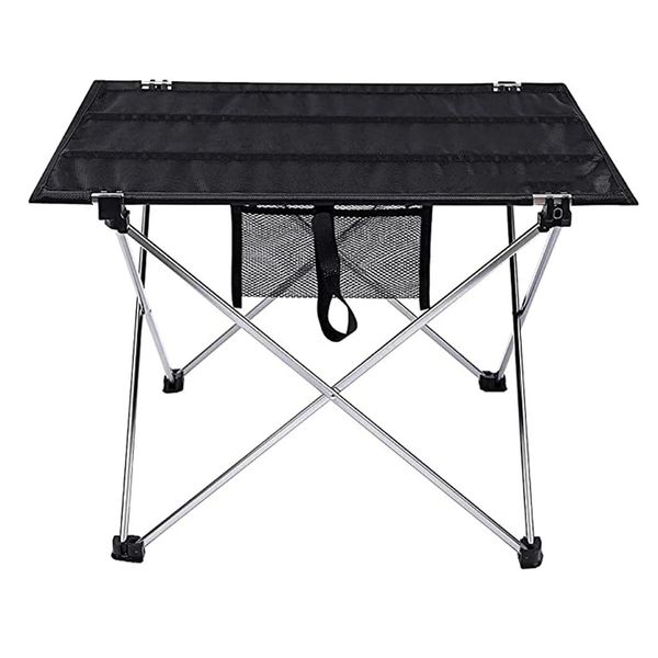 Сверхлегкий портативный складной походный столик, компактный раскладной стол с сумкой для переноски, для кемпинга, пешего туризма, пикника 240125