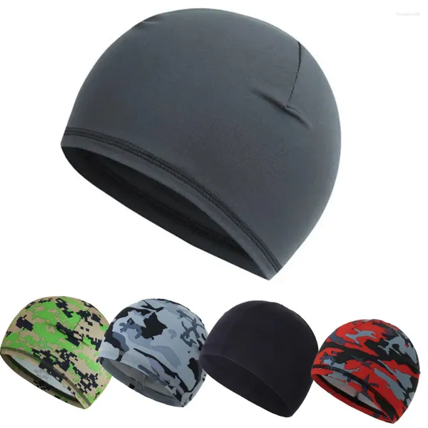 Cappellini da ciclismo Cappellino unisex estivo Cappello anti-UV Casco da bicicletta per moto Casco da bicicletta Interno anti-sudore ad asciugatura rapida per lo sport all'aria aperta