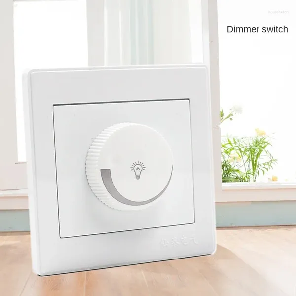 Akıllı Ev Kontrolü Duvara Monte LED Dimmer Açık/Kapalı Anahtarı Karartma 15-80W AC 220V-250V Döner Ampul Tavan Işığı İçin Kullanılır