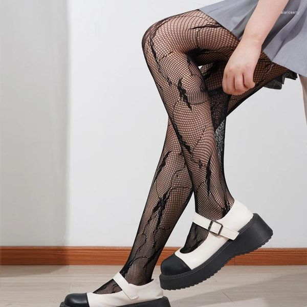 Meias femininas de alta qualidade verão sexy meias de náilon bonitas estilo legal moda confortável meias femininas fishnet malha meia-calça