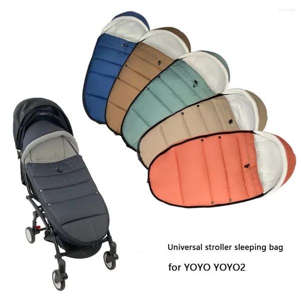 Peças de carrinho de bebê universal, sacos de dormir, meias à prova d'água para yoyo babyzen, acessórios quentes para proteção de pés